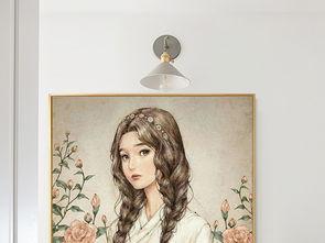 手绘图片唯美欧美,唯美画卷中的异域风情之旅