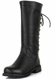 欧美大妈穿靴子图片,靴子穿搭演绎不老传奇