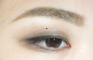 欧美画眼影胶带图片