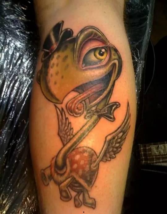 欧美纹身女鬼图案图片,神秘与魅惑的视觉冲击